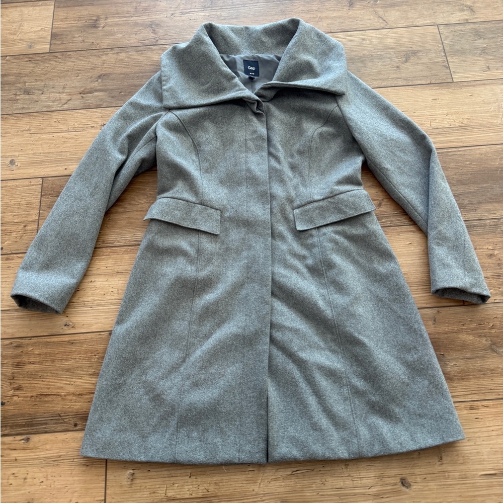 GAP Women's Gray Trench Coat